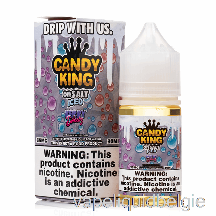 Vape België Ijsbes Dweebz - Candy King Op Zout - 30ml 50mg